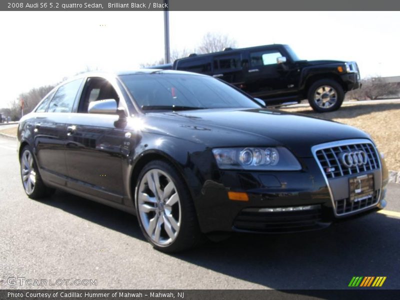 Brilliant Black / Black 2008 Audi S6 5.2 quattro Sedan
