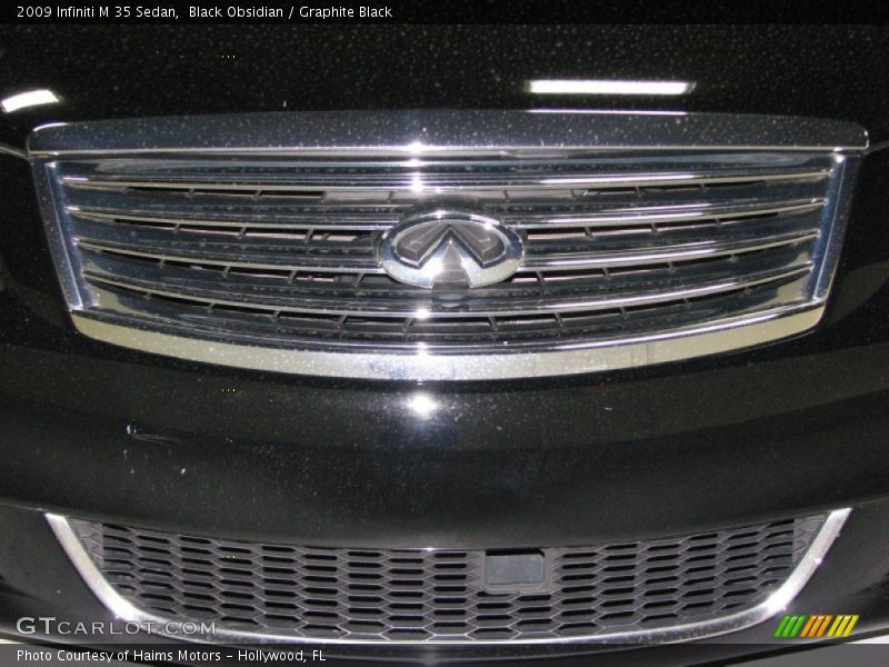 Black Obsidian / Graphite Black 2009 Infiniti M 35 Sedan