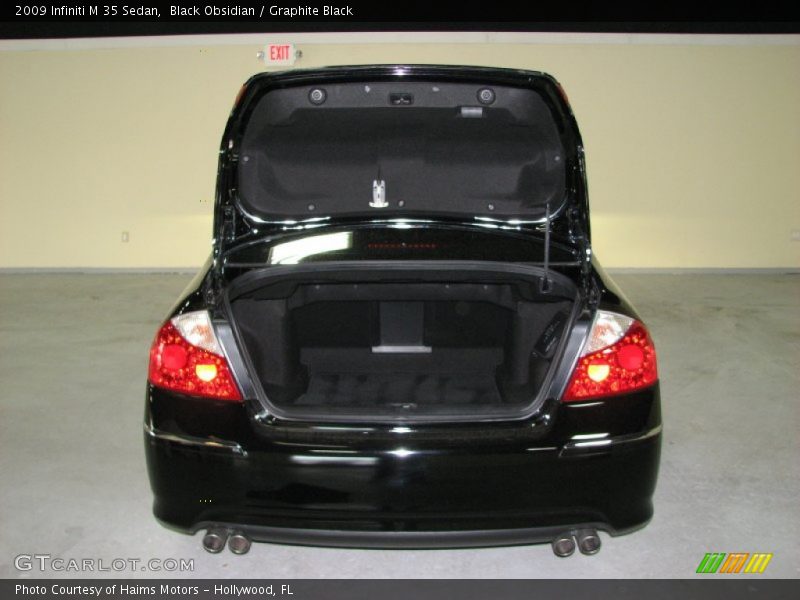 Black Obsidian / Graphite Black 2009 Infiniti M 35 Sedan
