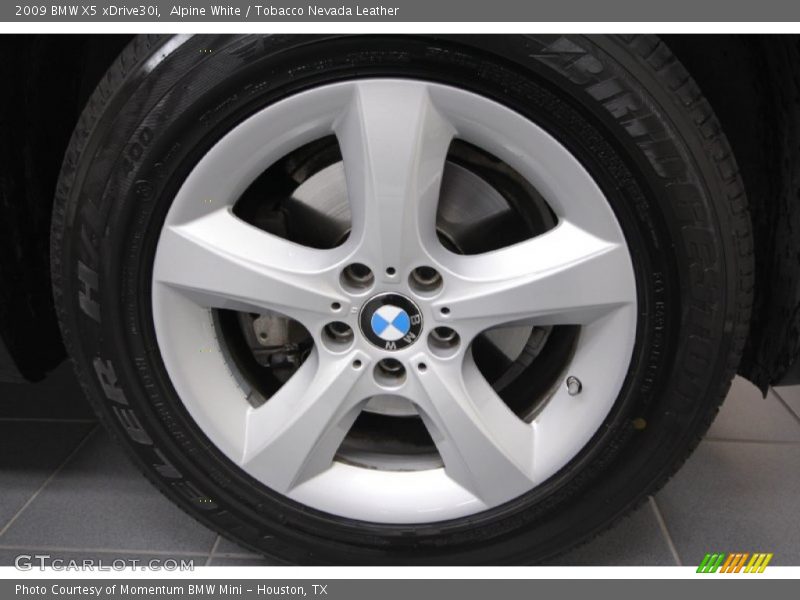 Alpine White / Tobacco Nevada Leather 2009 BMW X5 xDrive30i