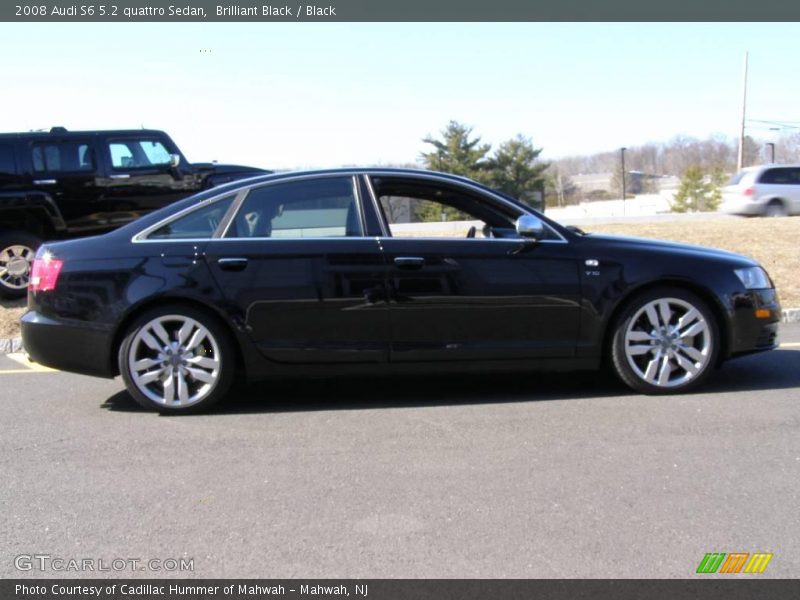 Brilliant Black / Black 2008 Audi S6 5.2 quattro Sedan