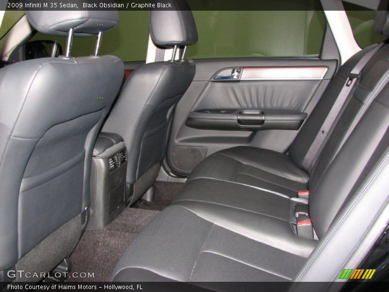 Black Obsidian / Graphite Black 2009 Infiniti M 35 Sedan