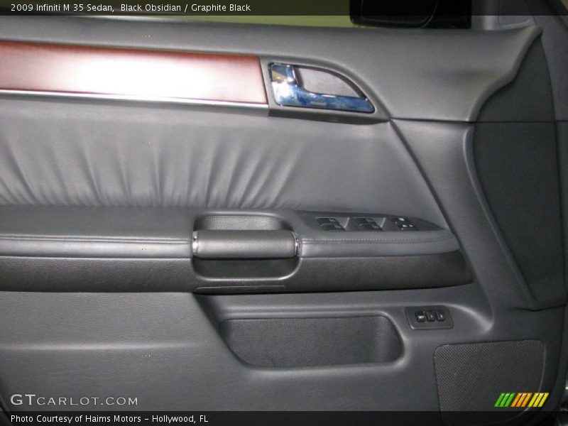 Black Obsidian / Graphite Black 2009 Infiniti M 35 Sedan