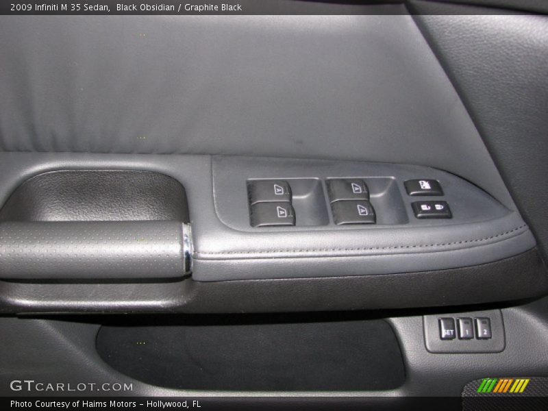 Black Obsidian / Graphite Black 2009 Infiniti M 35 Sedan
