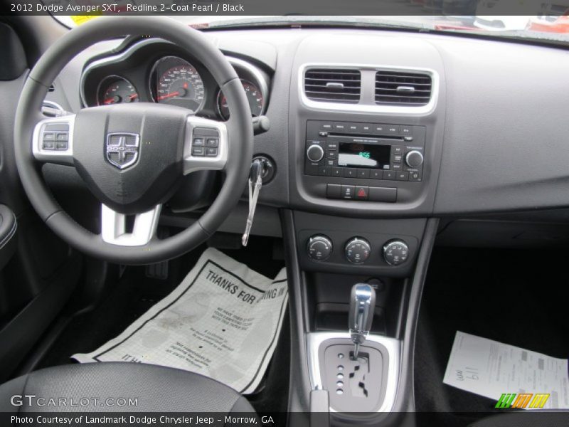 Dashboard of 2012 Avenger SXT