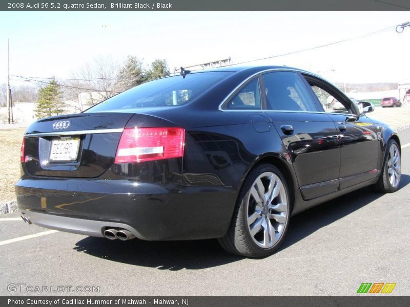 Brilliant Black / Black 2008 Audi S6 5.2 quattro Sedan