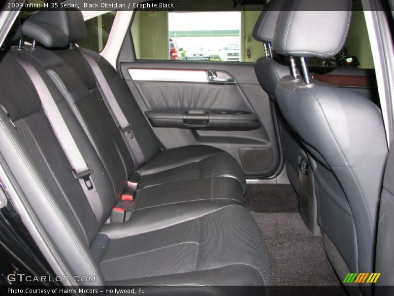 Black Obsidian / Graphite Black 2009 Infiniti M 35 Sedan