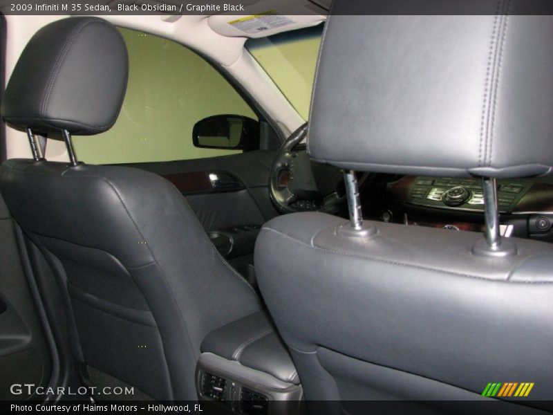 Black Obsidian / Graphite Black 2009 Infiniti M 35 Sedan