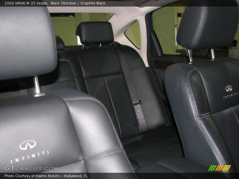 Black Obsidian / Graphite Black 2009 Infiniti M 35 Sedan