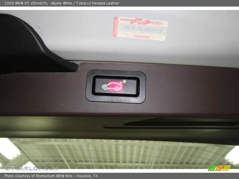 Alpine White / Tobacco Nevada Leather 2009 BMW X5 xDrive30i