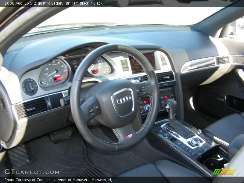 Brilliant Black / Black 2008 Audi S6 5.2 quattro Sedan