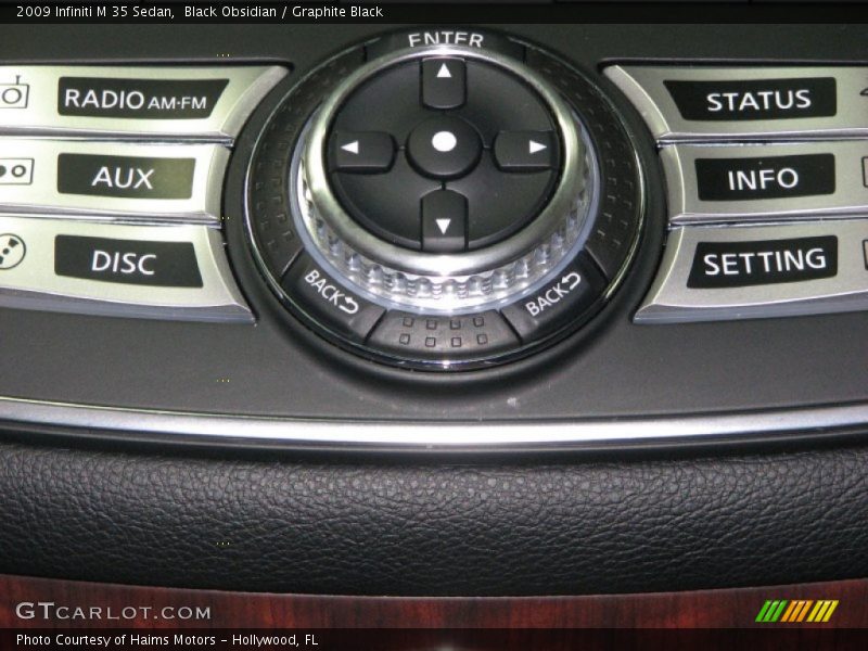 Black Obsidian / Graphite Black 2009 Infiniti M 35 Sedan