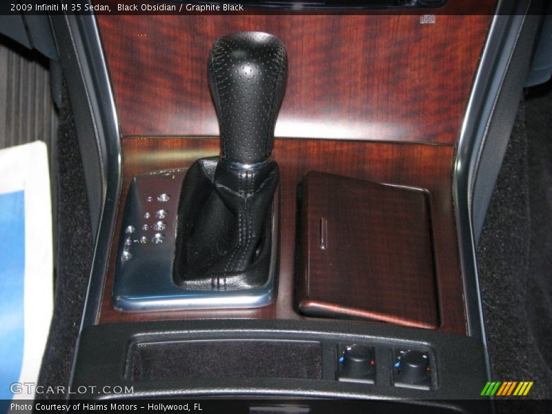 Black Obsidian / Graphite Black 2009 Infiniti M 35 Sedan