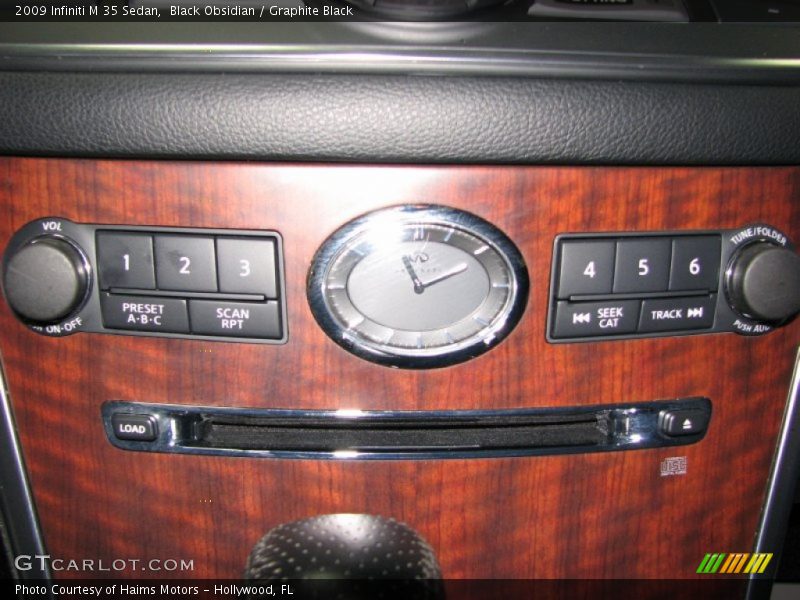 Black Obsidian / Graphite Black 2009 Infiniti M 35 Sedan