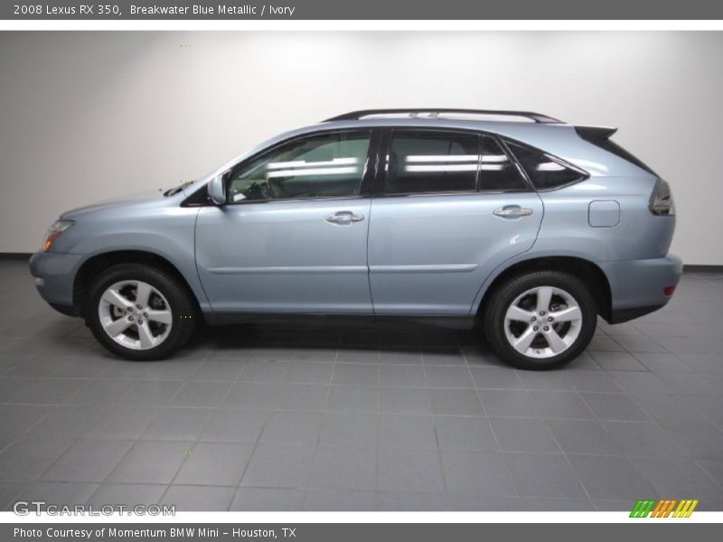 Breakwater Blue Metallic / Ivory 2008 Lexus RX 350