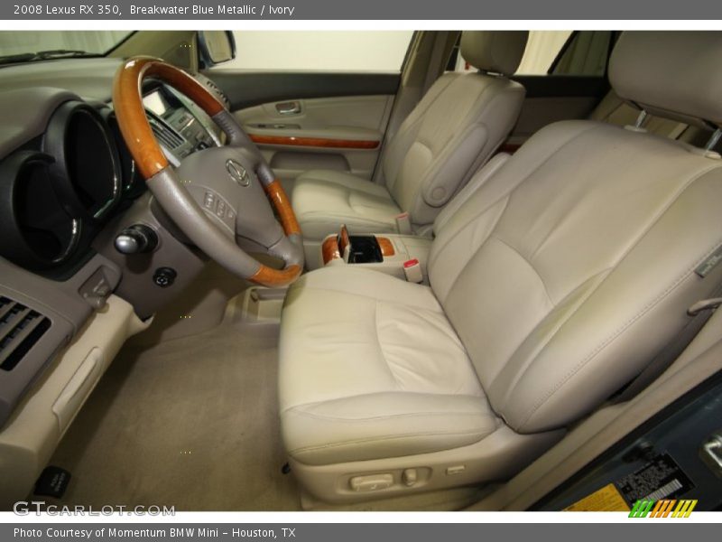 Breakwater Blue Metallic / Ivory 2008 Lexus RX 350