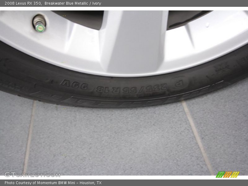 Breakwater Blue Metallic / Ivory 2008 Lexus RX 350