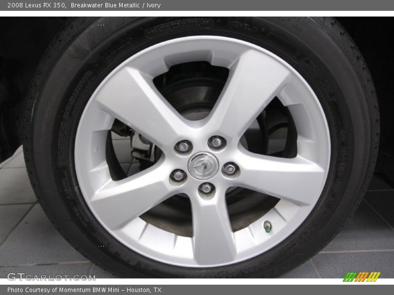 Breakwater Blue Metallic / Ivory 2008 Lexus RX 350