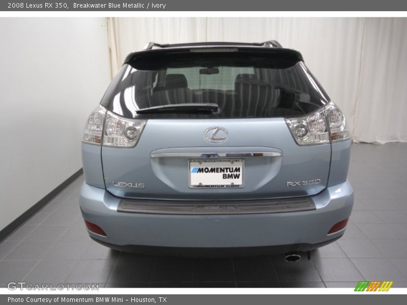 Breakwater Blue Metallic / Ivory 2008 Lexus RX 350