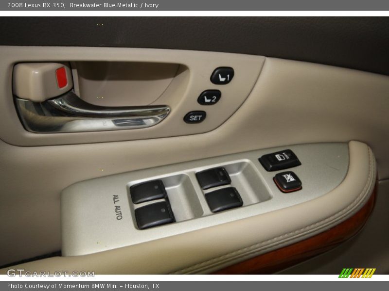 Breakwater Blue Metallic / Ivory 2008 Lexus RX 350
