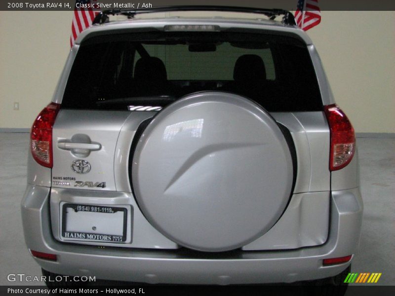 Classic Silver Metallic / Ash 2008 Toyota RAV4 I4