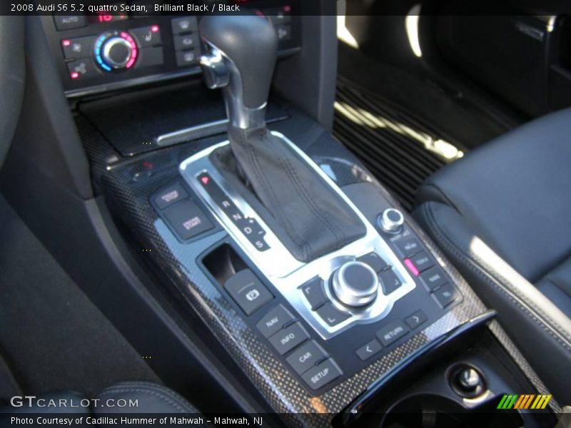 Brilliant Black / Black 2008 Audi S6 5.2 quattro Sedan