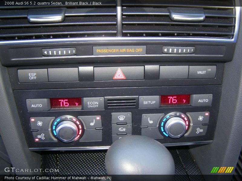 Brilliant Black / Black 2008 Audi S6 5.2 quattro Sedan