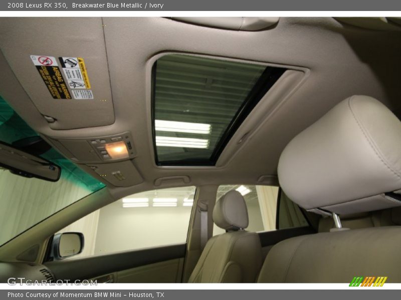 Breakwater Blue Metallic / Ivory 2008 Lexus RX 350