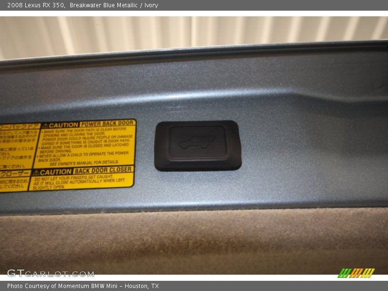 Breakwater Blue Metallic / Ivory 2008 Lexus RX 350