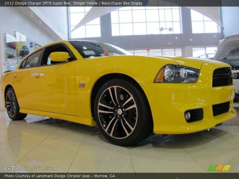 Front 3/4 View of 2012 Charger SRT8 Super Bee