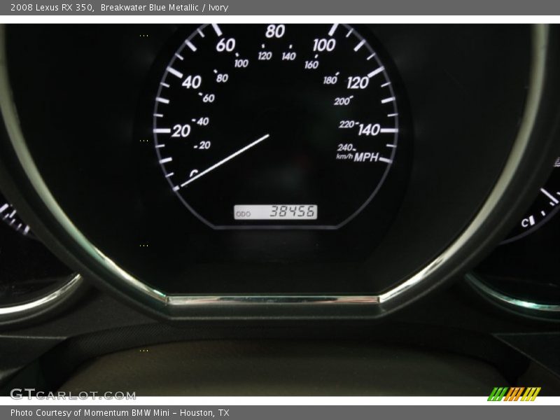 Breakwater Blue Metallic / Ivory 2008 Lexus RX 350