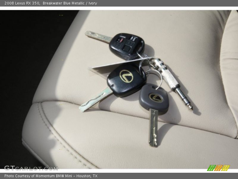 Breakwater Blue Metallic / Ivory 2008 Lexus RX 350