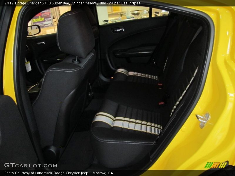 Stinger Yellow / Black/Super Bee Stripes 2012 Dodge Charger SRT8 Super Bee