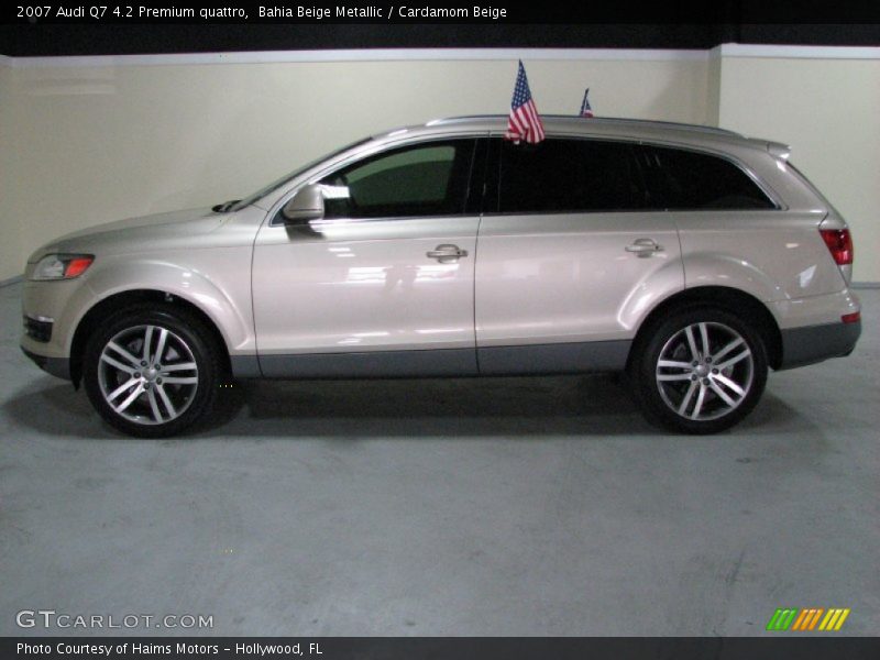 Bahia Beige Metallic / Cardamom Beige 2007 Audi Q7 4.2 Premium quattro