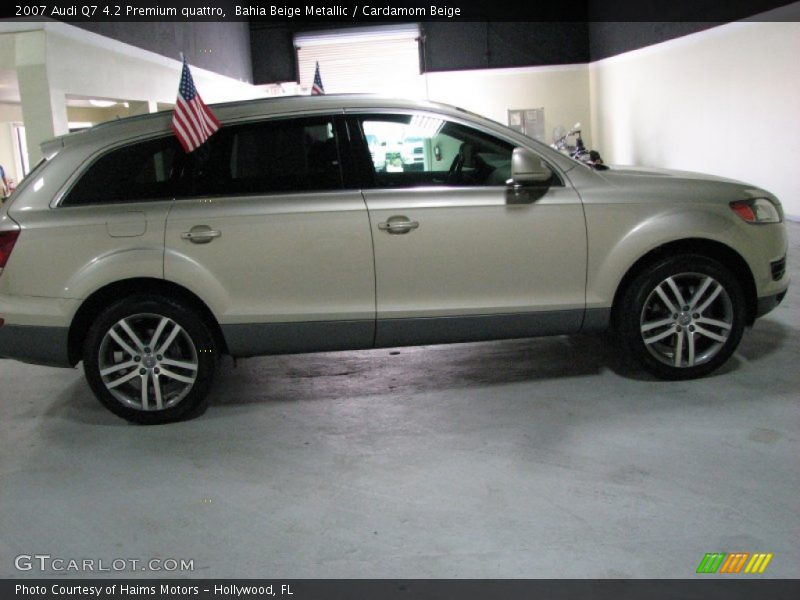 Bahia Beige Metallic / Cardamom Beige 2007 Audi Q7 4.2 Premium quattro