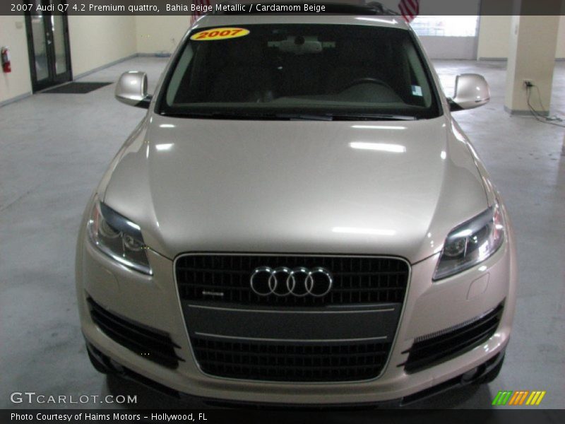 Bahia Beige Metallic / Cardamom Beige 2007 Audi Q7 4.2 Premium quattro