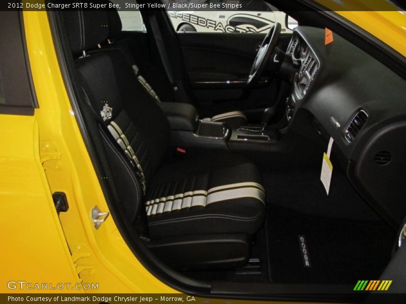 Stinger Yellow / Black/Super Bee Stripes 2012 Dodge Charger SRT8 Super Bee