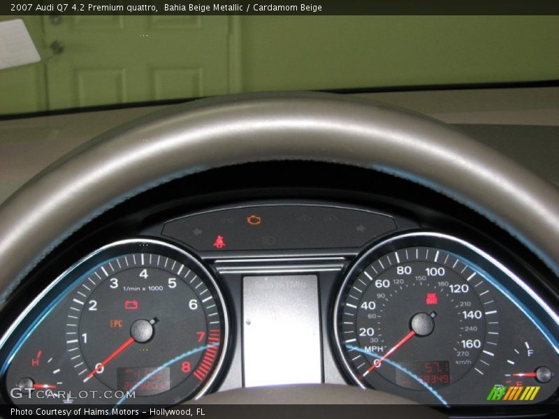 Bahia Beige Metallic / Cardamom Beige 2007 Audi Q7 4.2 Premium quattro