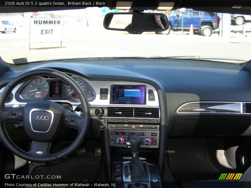 Brilliant Black / Black 2008 Audi S6 5.2 quattro Sedan