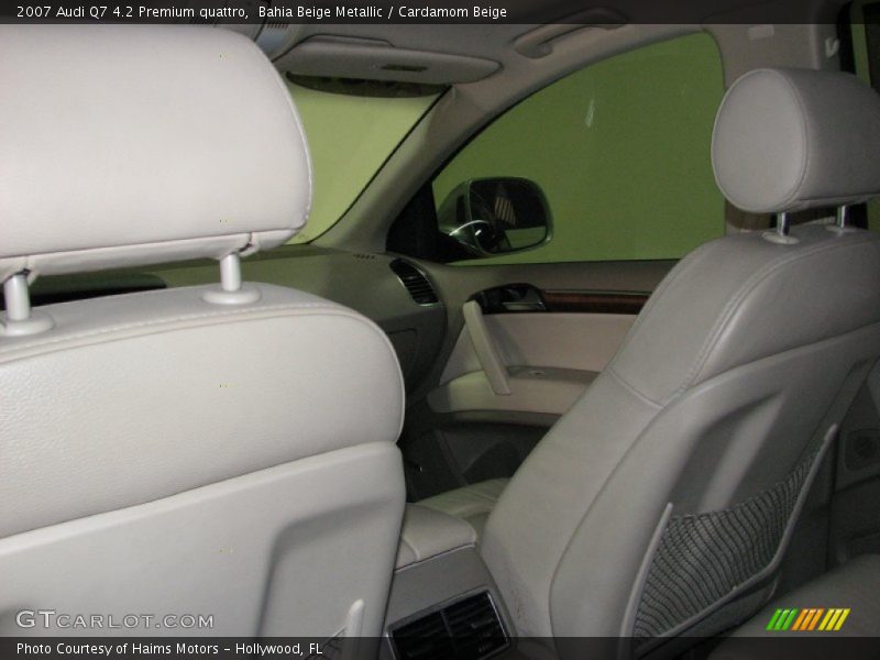 Bahia Beige Metallic / Cardamom Beige 2007 Audi Q7 4.2 Premium quattro