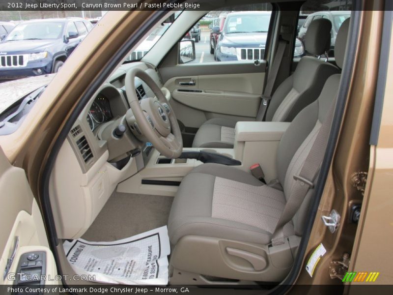 Front Seat of 2012 Liberty Sport
