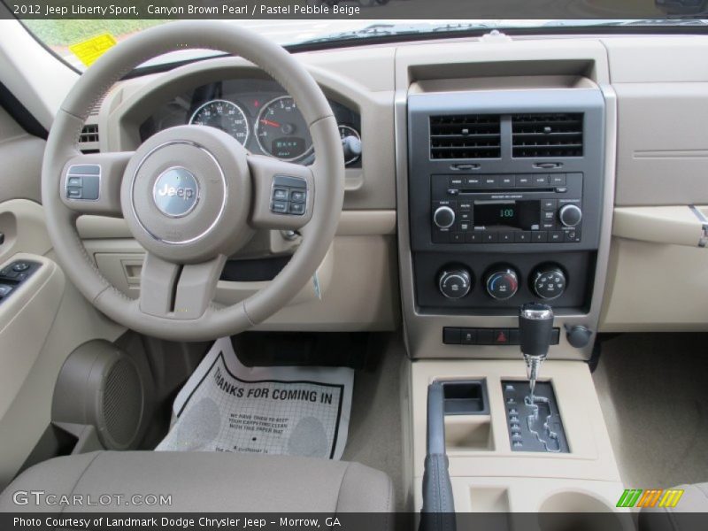 Dashboard of 2012 Liberty Sport