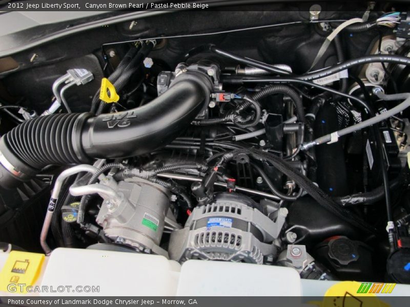Canyon Brown Pearl / Pastel Pebble Beige 2012 Jeep Liberty Sport