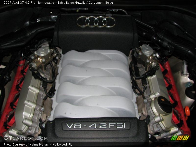 Bahia Beige Metallic / Cardamom Beige 2007 Audi Q7 4.2 Premium quattro