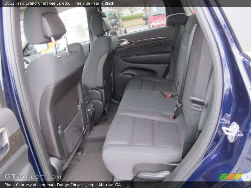 True Blue Pearl / Black 2012 Jeep Grand Cherokee Laredo