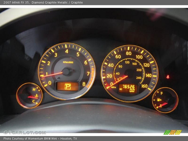 Diamond Graphite Metallic / Graphite 2007 Infiniti FX 35