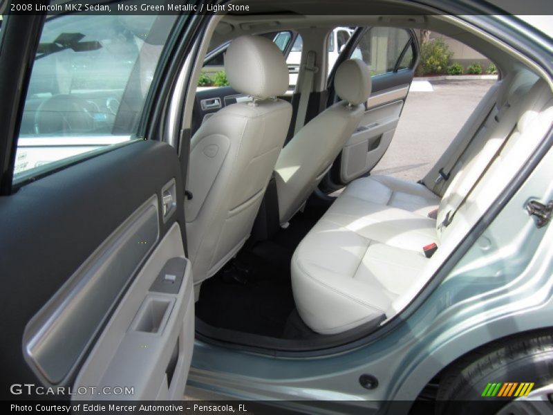 Moss Green Metallic / Light Stone 2008 Lincoln MKZ Sedan