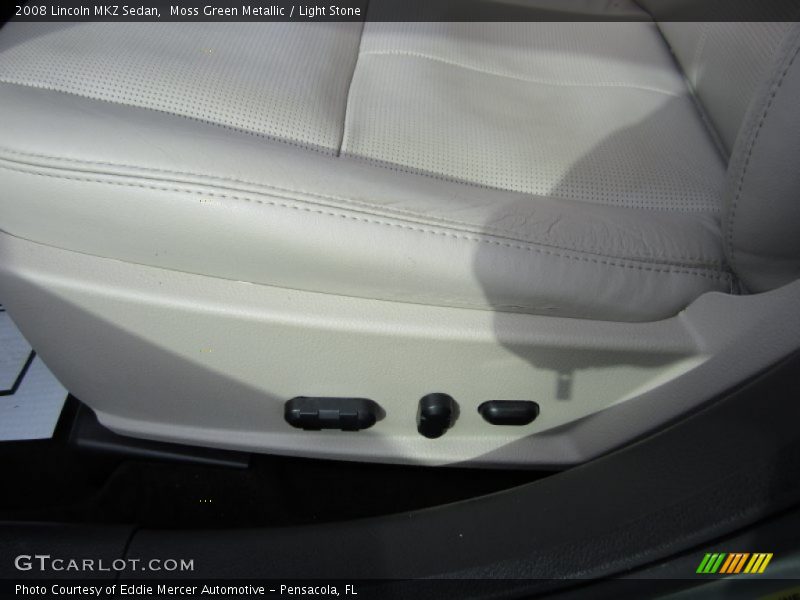 Moss Green Metallic / Light Stone 2008 Lincoln MKZ Sedan