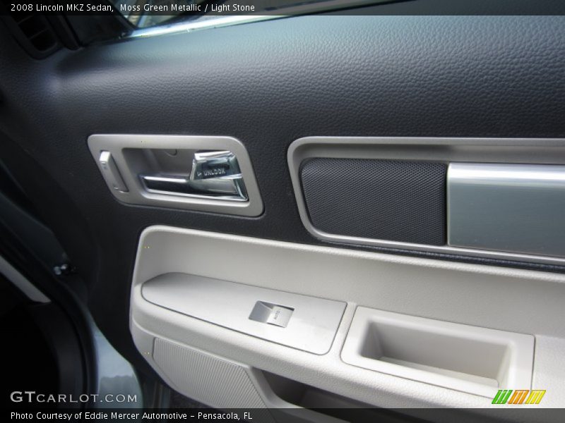 Moss Green Metallic / Light Stone 2008 Lincoln MKZ Sedan