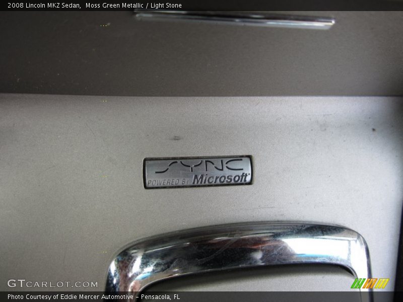 Moss Green Metallic / Light Stone 2008 Lincoln MKZ Sedan